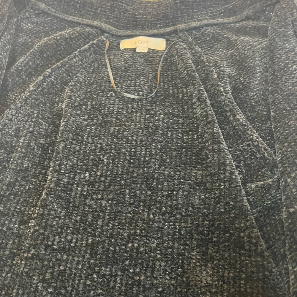 LOFT Black Cardigan Sweater - Picture 4 of 6